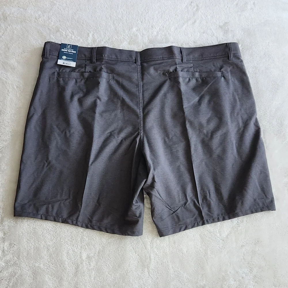🩳George Men’s Gray Commuter Shorts, Size 42 – 9” Inseam, NWT professional style